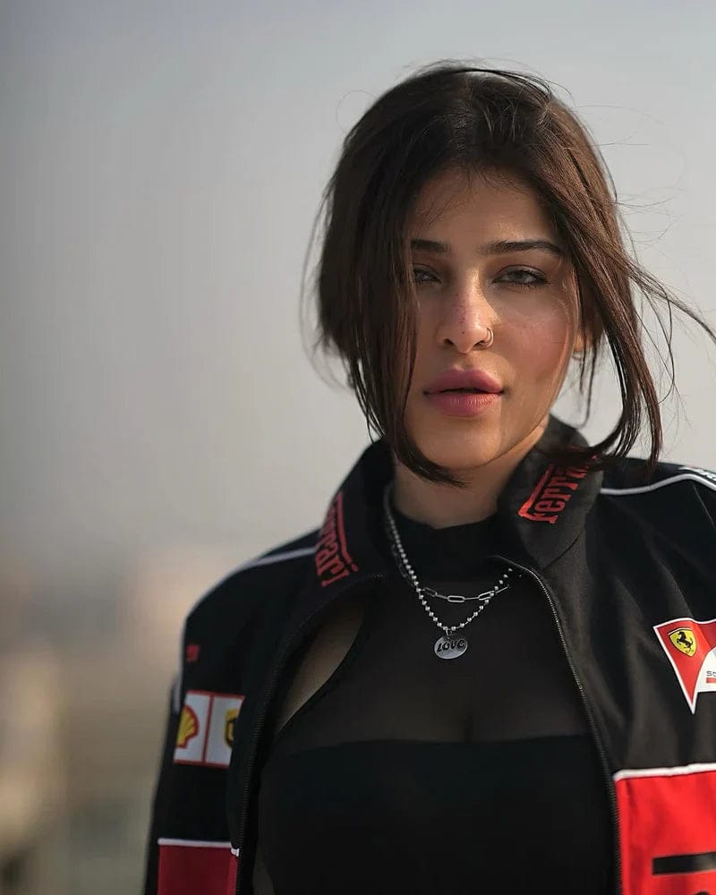 Black Ferrari-Inspired Racing Jacket – Northly Performance Series