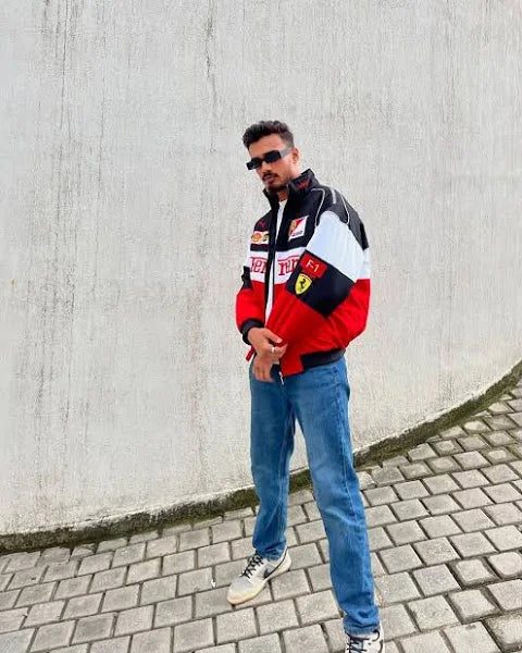 Tri-Color Ferrari Jacket – Vintage F1 Racing Streetwear | Northly