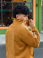 Northly Adidas CNY Inspired Oversized Mustard Jacket Back View – Chinese New Year Limited Edition
