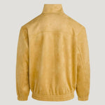 back Northly Women's CNY Inspired Oversized Mustard Jacket 