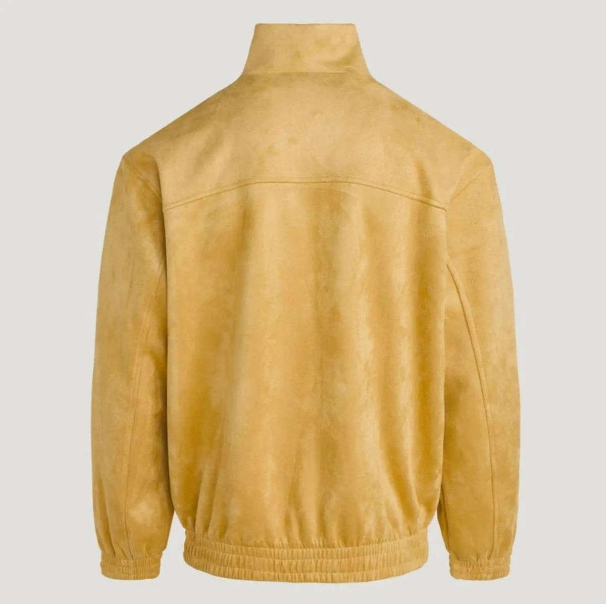 back Northly Women's CNY Inspired Oversized Mustard Jacket 
