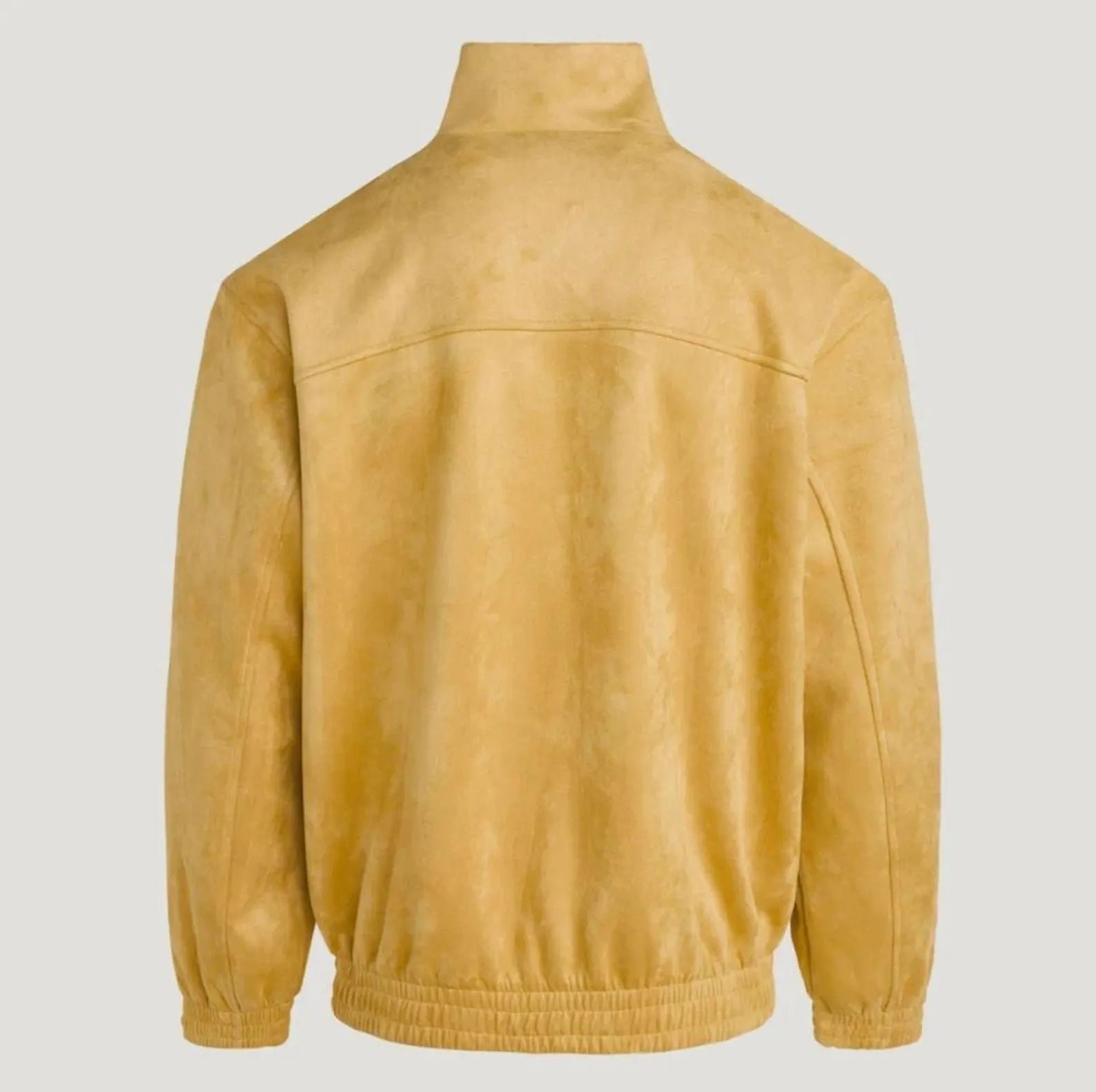 back Northly Women's CNY Inspired Oversized Mustard Jacket 