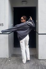 Northly Women's Charcoal Grey CNY Jacket Back View – Adidas Chinese New Year Inspired Limited Edition