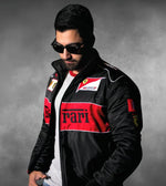 Black F1 Ferrari Racing Jacket – Premium Motorsport Streetwear | Northly