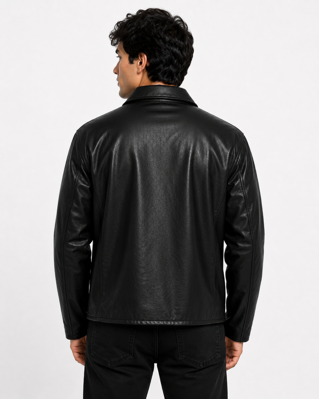 Premium Black Faux Leather Biker Jacket Unisex  — Slim Fit Moto Style Outwear | Northly
