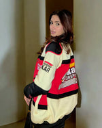 Red Blackair Racing Jacket – Vintage Y2K Motorsport Streetwear | Northly