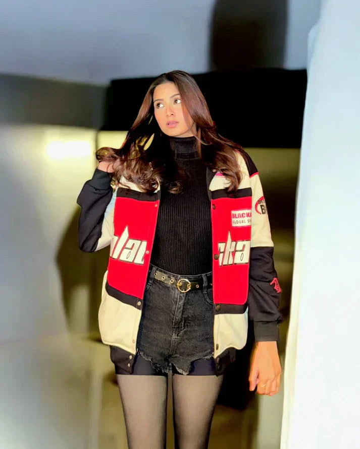 Red Blackair Racing Jacket – Vintage Y2K Motorsport Streetwear | Northly